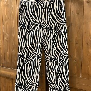 BDG Zebra Stripe Black and White Pants